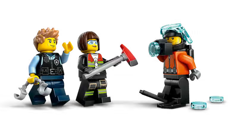 LEGO City Remix Hubschrauber, Feuerwehrauto und U-Boot (60462)