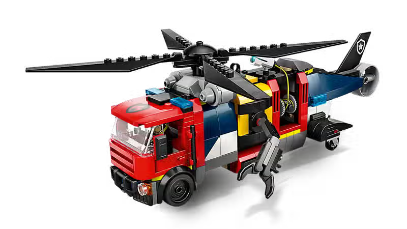 LEGO City Remix Hubschrauber, Feuerwehrauto und U-Boot (60462)