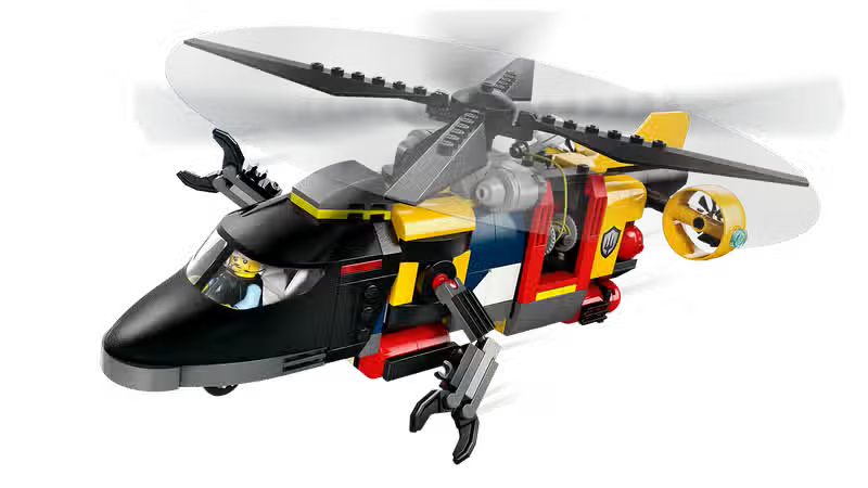 LEGO City Remix Hubschrauber, Feuerwehrauto und U-Boot (60462)
