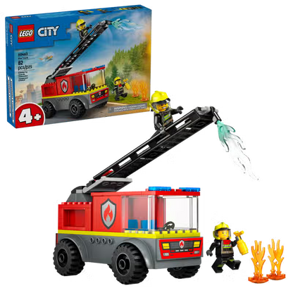 LEGO City Camion de pompier avec échelle (60463)