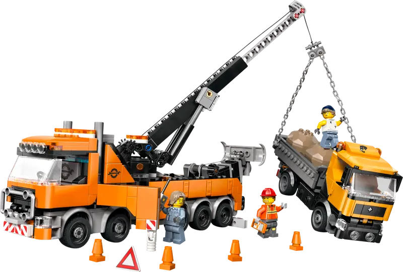 LEGO City Dépanneuse de sauvetage robuste avec grue