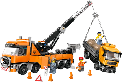 LEGO City Dépanneuse de sauvetage robuste avec grue