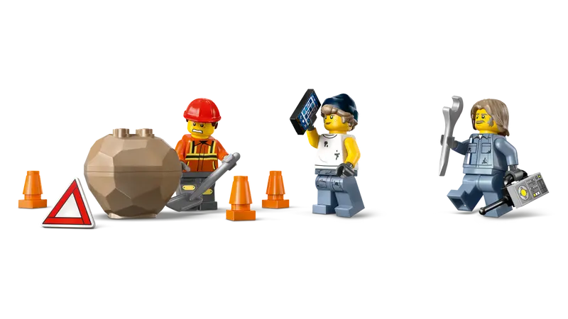 LEGO City Dépanneuse de sauvetage robuste avec grue