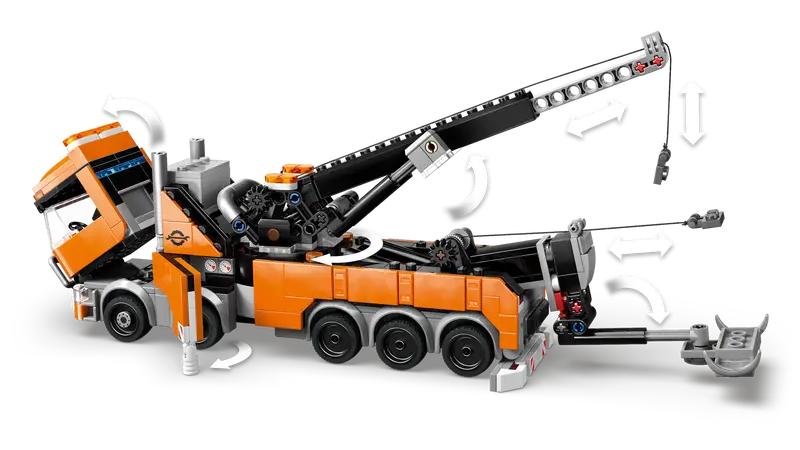 LEGO City Dépanneuse de sauvetage robuste avec grue