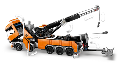 LEGO City Dépanneuse de sauvetage robuste avec grue