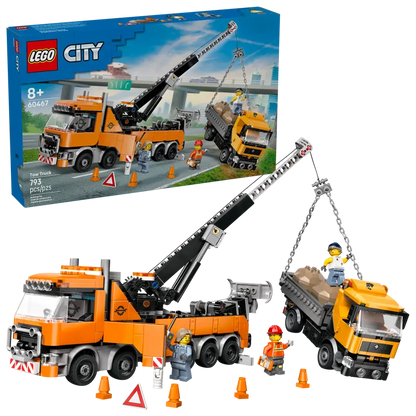 LEGO City Dépanneuse de sauvetage robuste avec grue