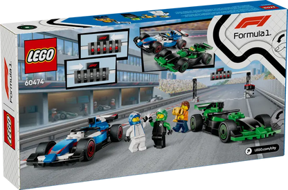 LEGO City F1-Startaufstellung mit VCARB und Sauber Racing Cars (60474)