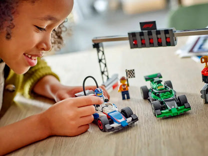 LEGO City F1-Startaufstellung mit VCARB und Sauber Racing Cars (60474)