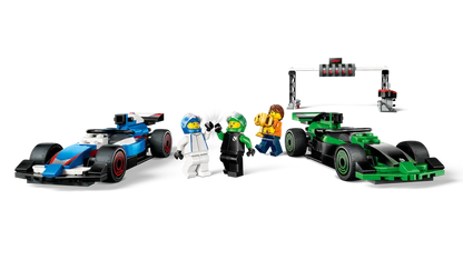 LEGO City F1-Startaufstellung mit VCARB und Sauber Racing Cars (60474)