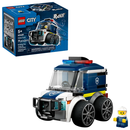 Manèges – Ensemble de construction de camions de police (60481)