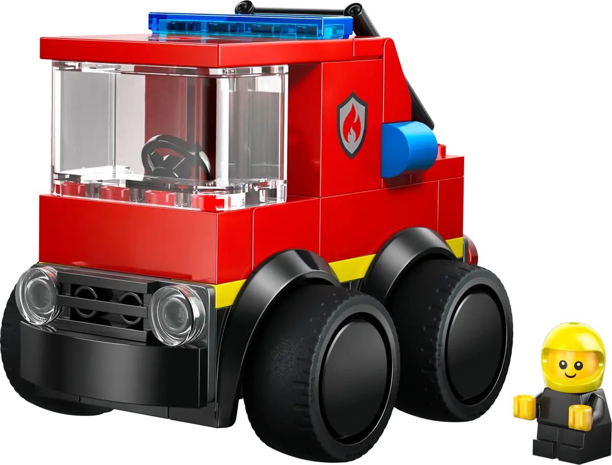 Fahrgeschäfte – Feuerwehrauto-Bauset (60482)