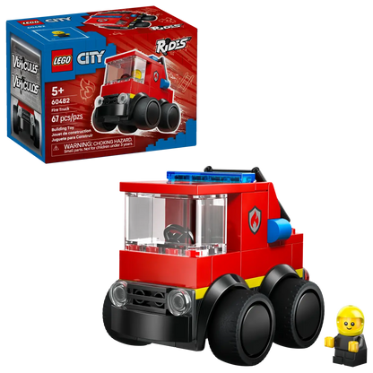 Fahrgeschäfte – Feuerwehrauto-Bauset (60482)