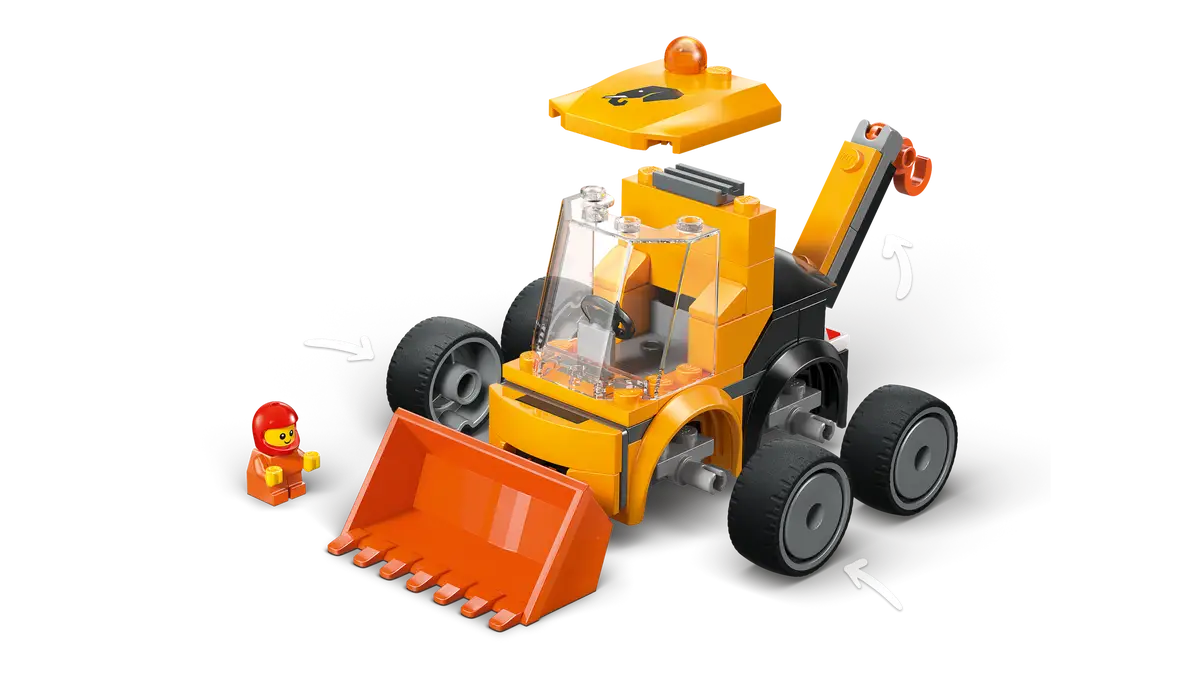 Fahrgeschäfte – Bauset „Baulader“ (60483)