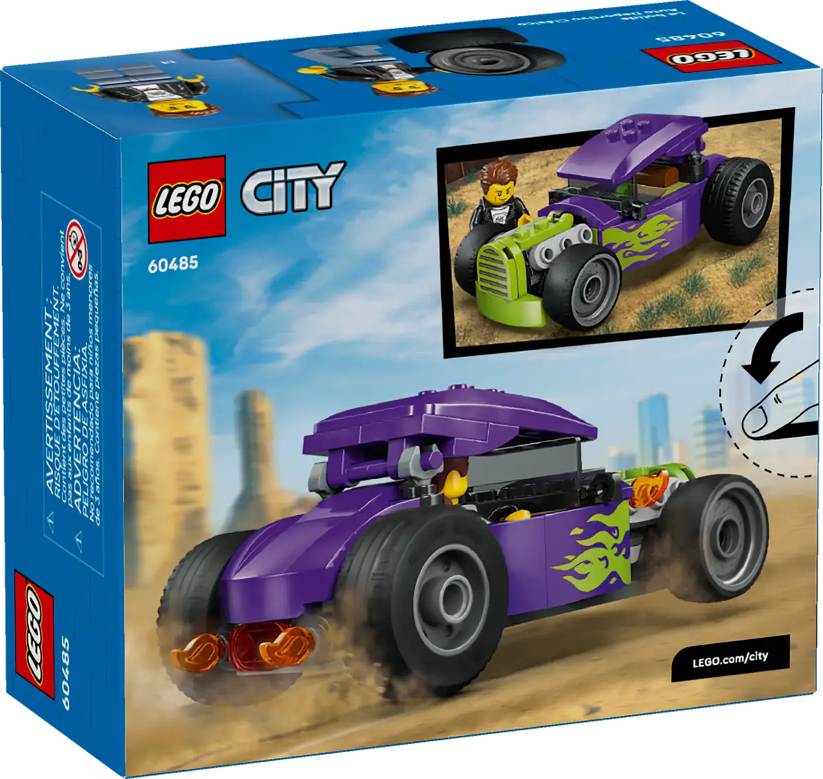 Bauset „Hot Rod Rennwagen“ (60485)