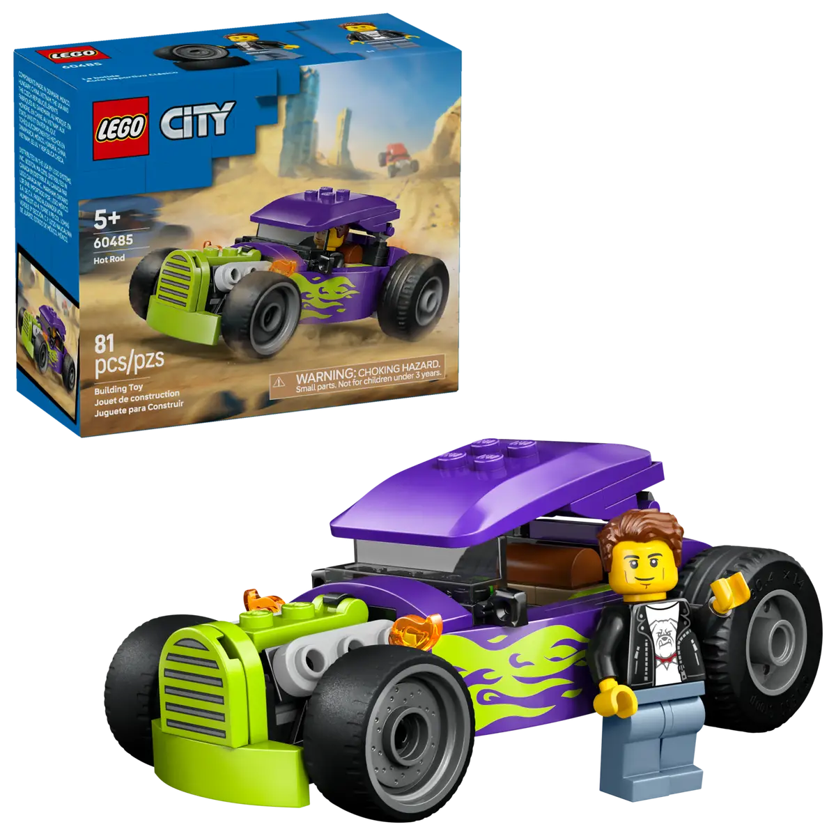Bauset „Hot Rod Rennwagen“ (60485)