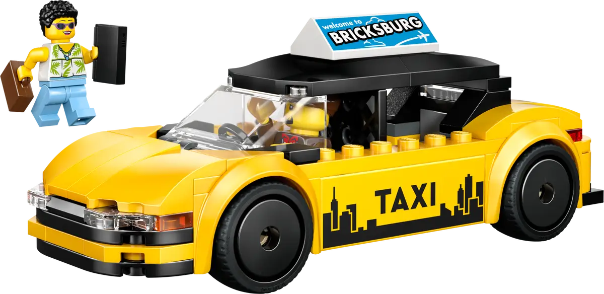 Gelbes Taxi-Bauset (60487)
