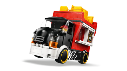Jeu de construction de camion de nourriture de frites (60488)