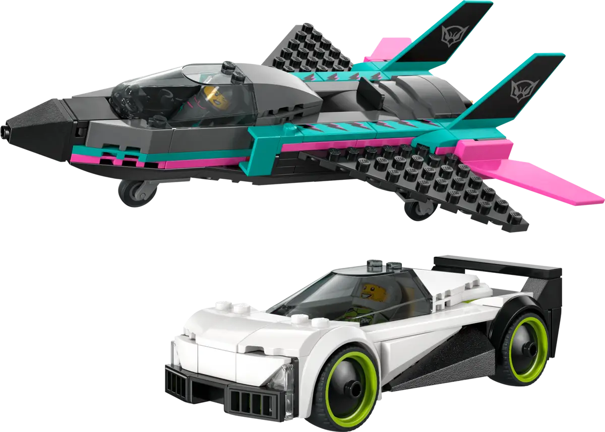 Jet vs. Car Racing Spielset (60489)