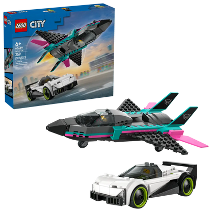 Jet vs. Car Racing Spielset (60489)