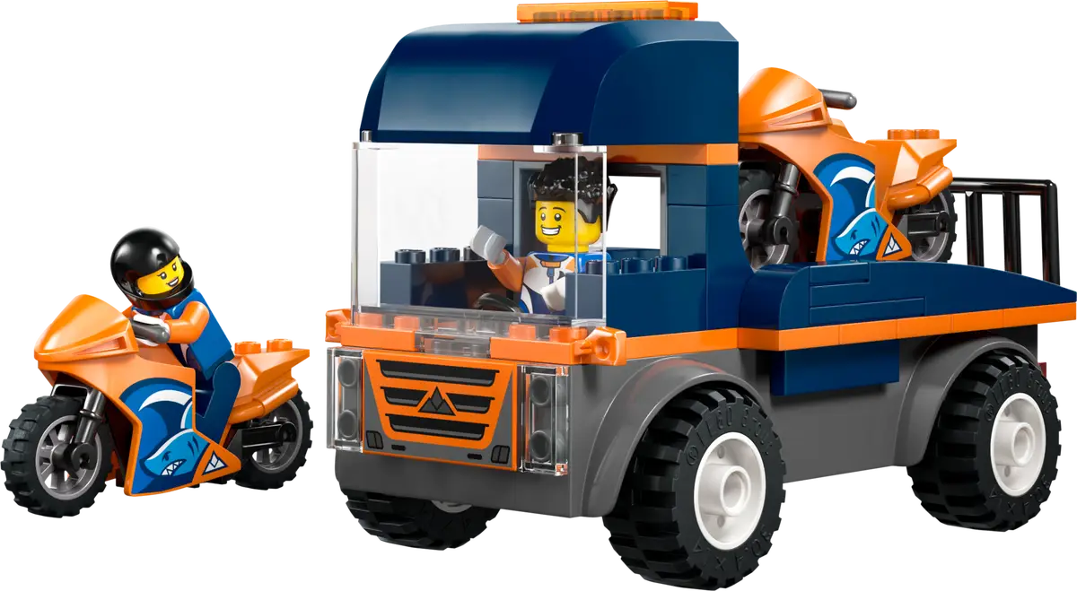 Motorradtransporter-Bauset (60491)