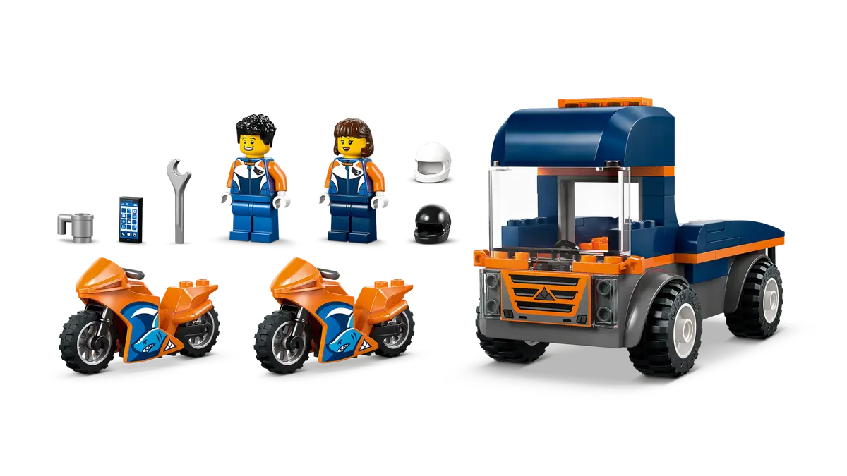 Motorradtransporter-Bauset (60491)