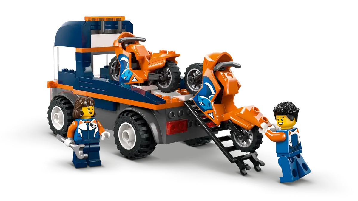 Motorradtransporter-Bauset (60491)