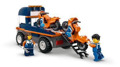 Motorradtransporter-Bauset (60491)