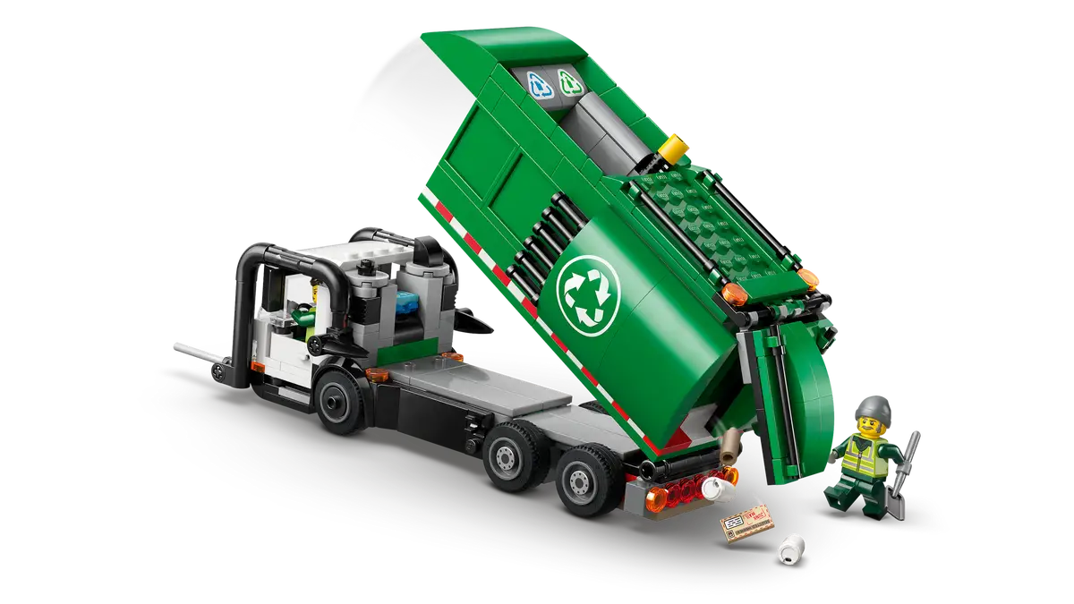 Ensemble de construction de camion de recyclage (60495)