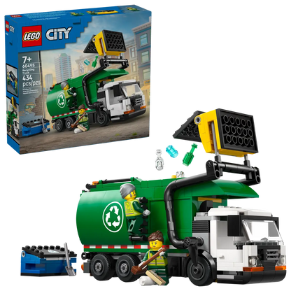 Ensemble de construction de camion de recyclage (60495)