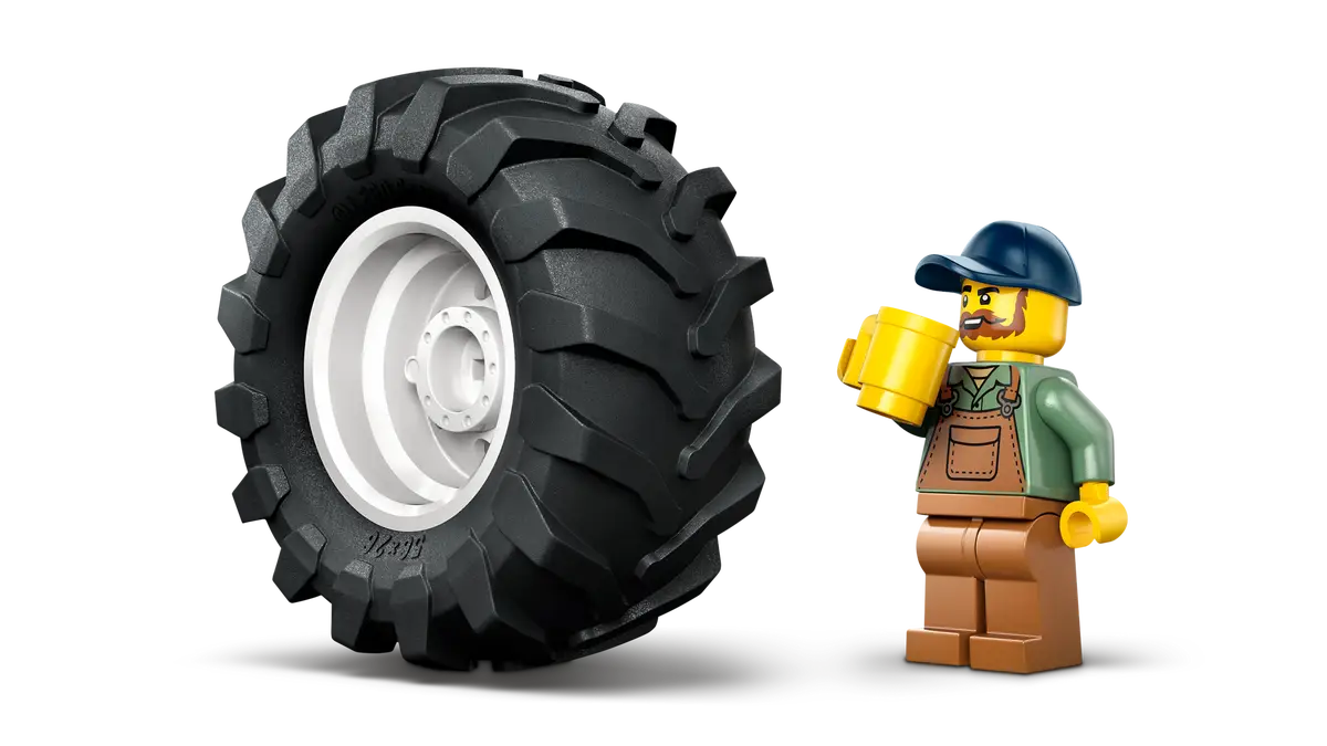 Ensemble de construction de tracteur agricole (60498)