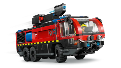 Ensemble de construction de camion de pompiers d'aéroport (60499)