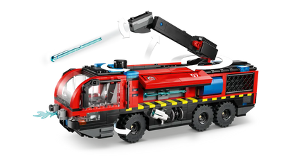 Ensemble de construction de camion de pompiers d'aéroport (60499)