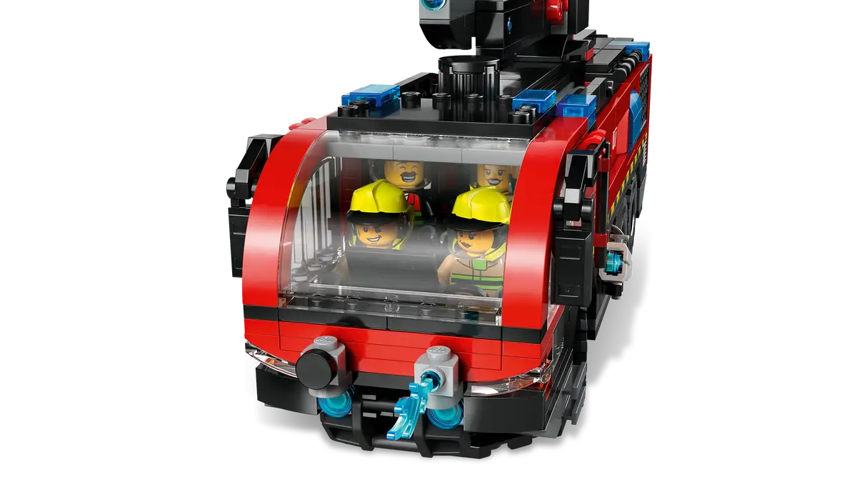 Ensemble de construction de camion de pompiers d'aéroport (60499)