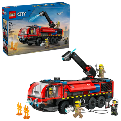 Ensemble de construction de camion de pompiers d'aéroport (60499)