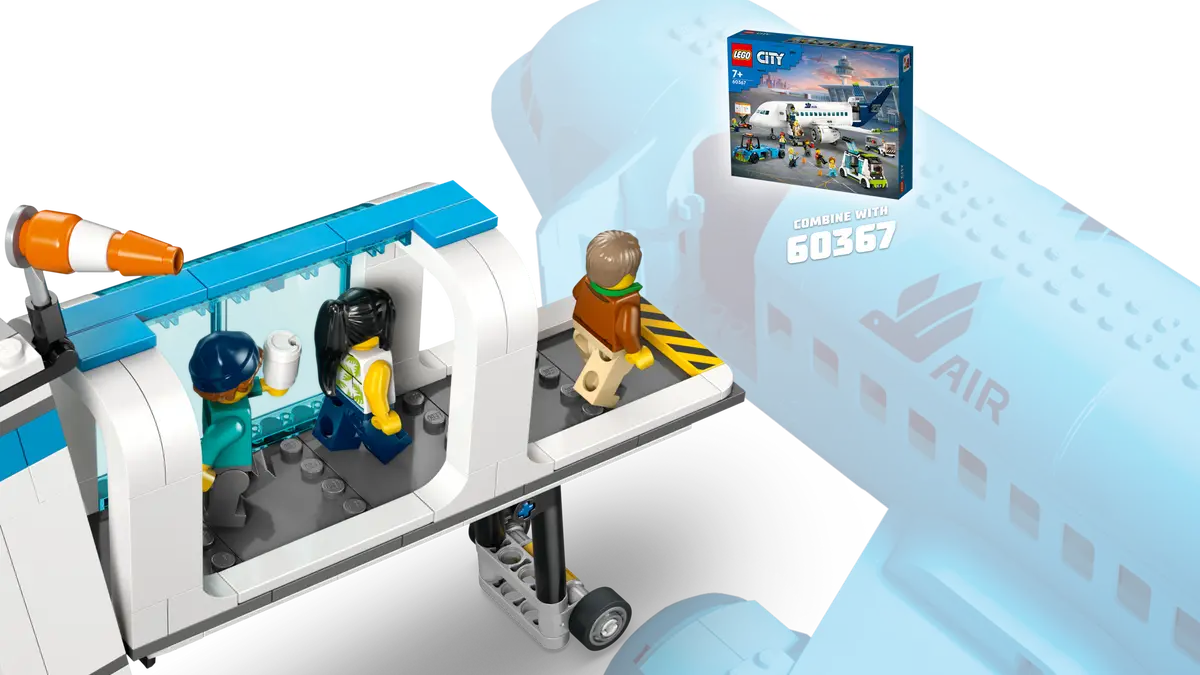 Flughafen mit Flugzeugbausatz (60502)