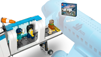Flughafen mit Flugzeugbausatz (60502)