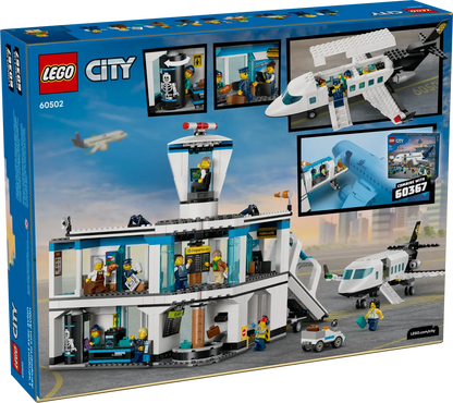 Flughafen mit Flugzeugbausatz (60502)
