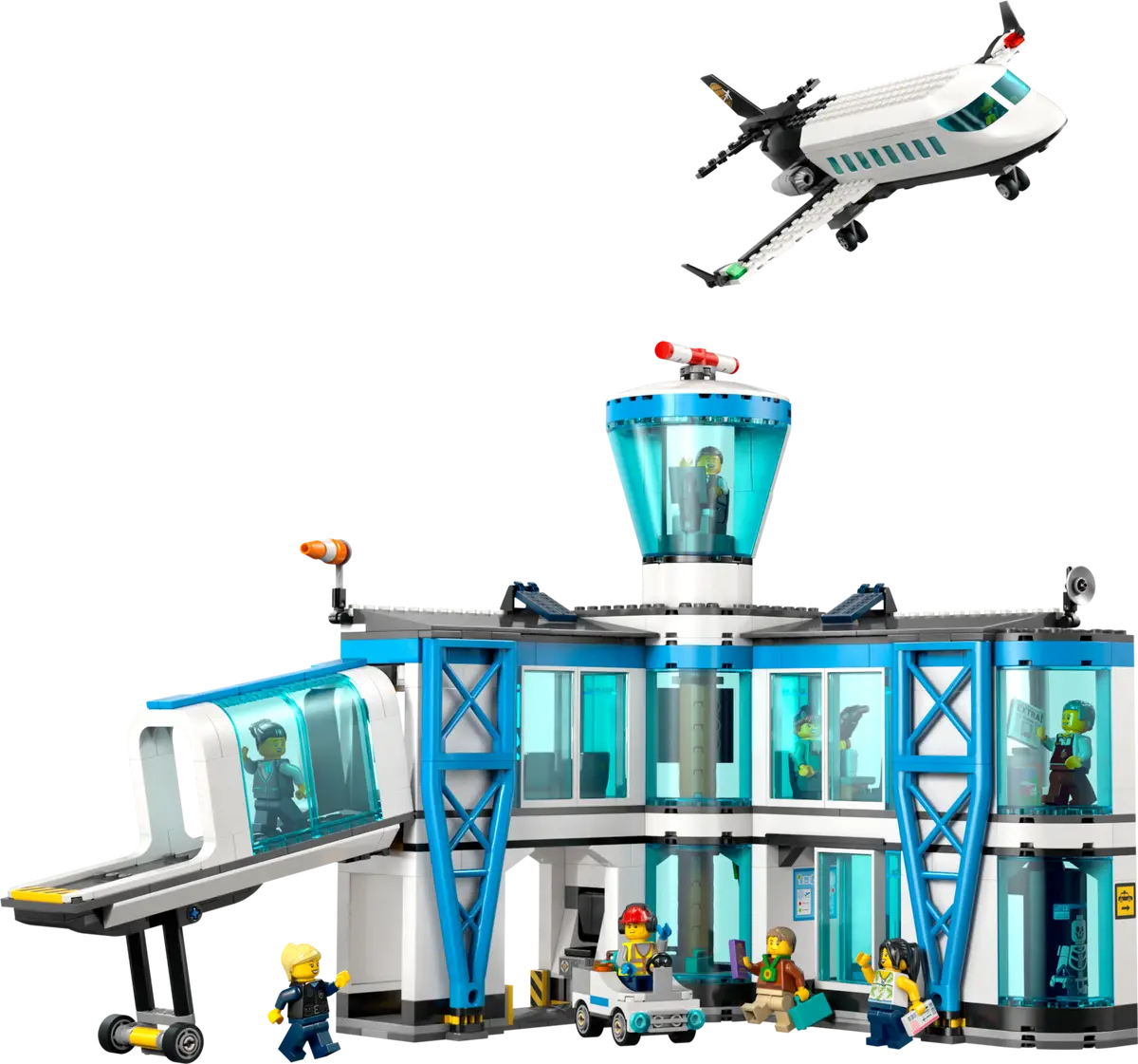 Flughafen mit Flugzeugbausatz (60502)