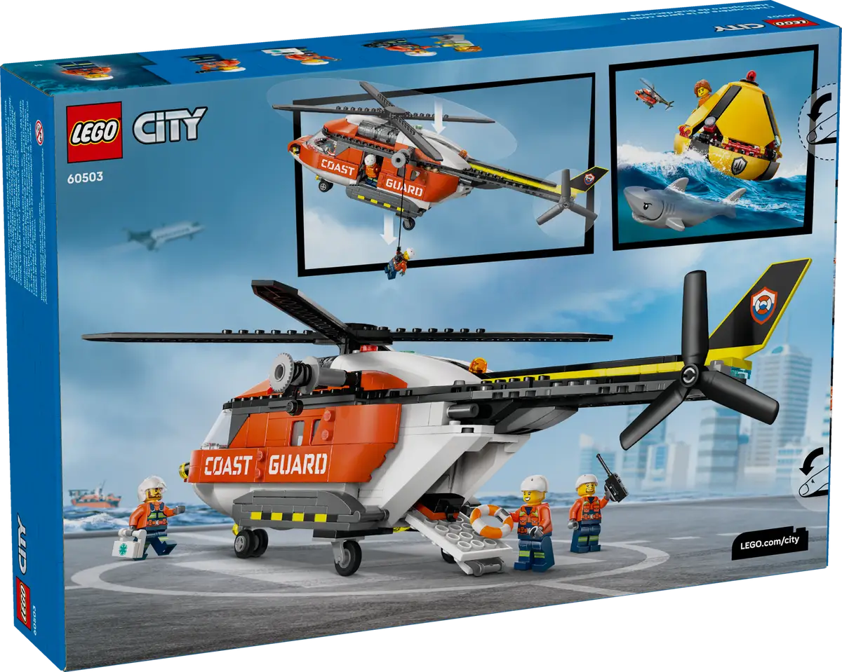 Set da costruzione per elicottero della guardia costiera (60503)