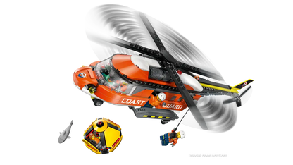 Set da costruzione per elicottero della guardia costiera (60503)