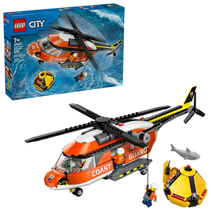 Set da costruzione per elicottero della guardia costiera (60503)