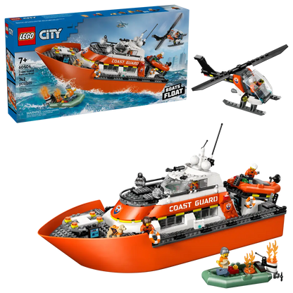 Bauset „Rettungsboot und Hubschrauber der Küstenwache“ (60504)