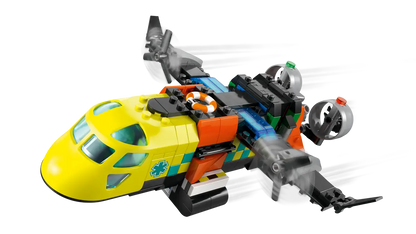 Flugzeug-, Service-Truck- und Hovercraft-Remix-Bauset (60505)