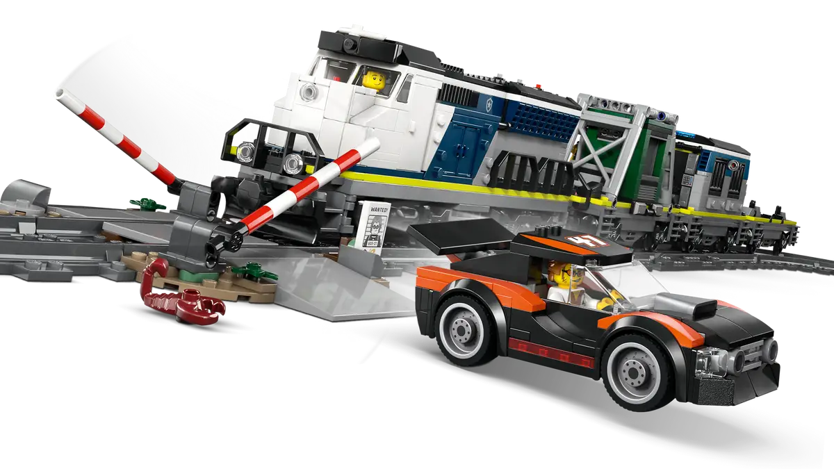 Bauset „Polizeizugüberfall“ (60508)