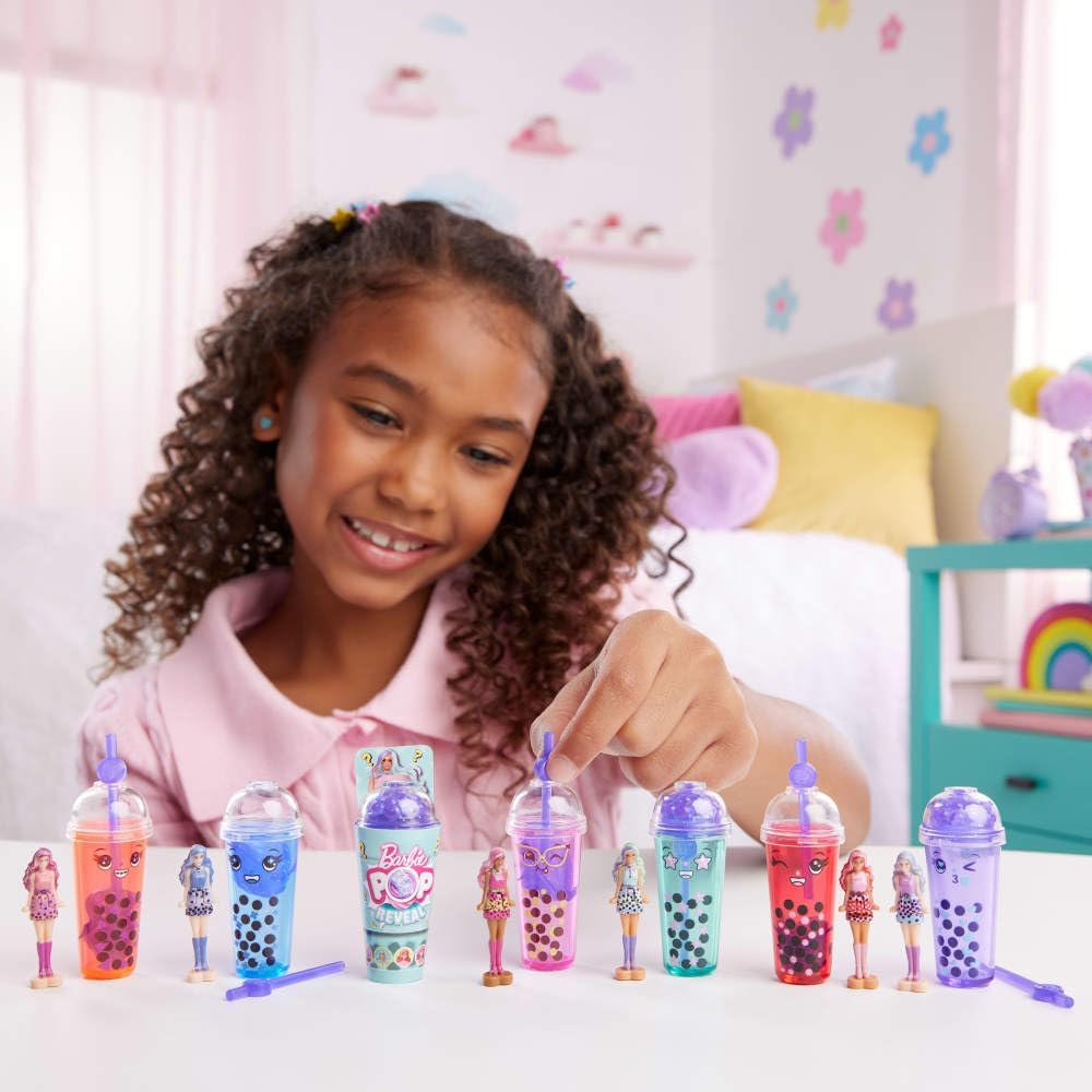Barbie Mini Barbie Land 5er-Pack Pop Reveal Puppen