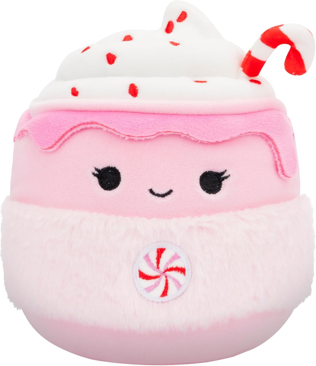 Squishmallows Weihnachten 4er-Pack – heiße Ethel-Schokolade, Floyd-Pommes Frites, Keiko Blue Christmas Tree, Ricardo-Pfefferminz-Fledermaus
