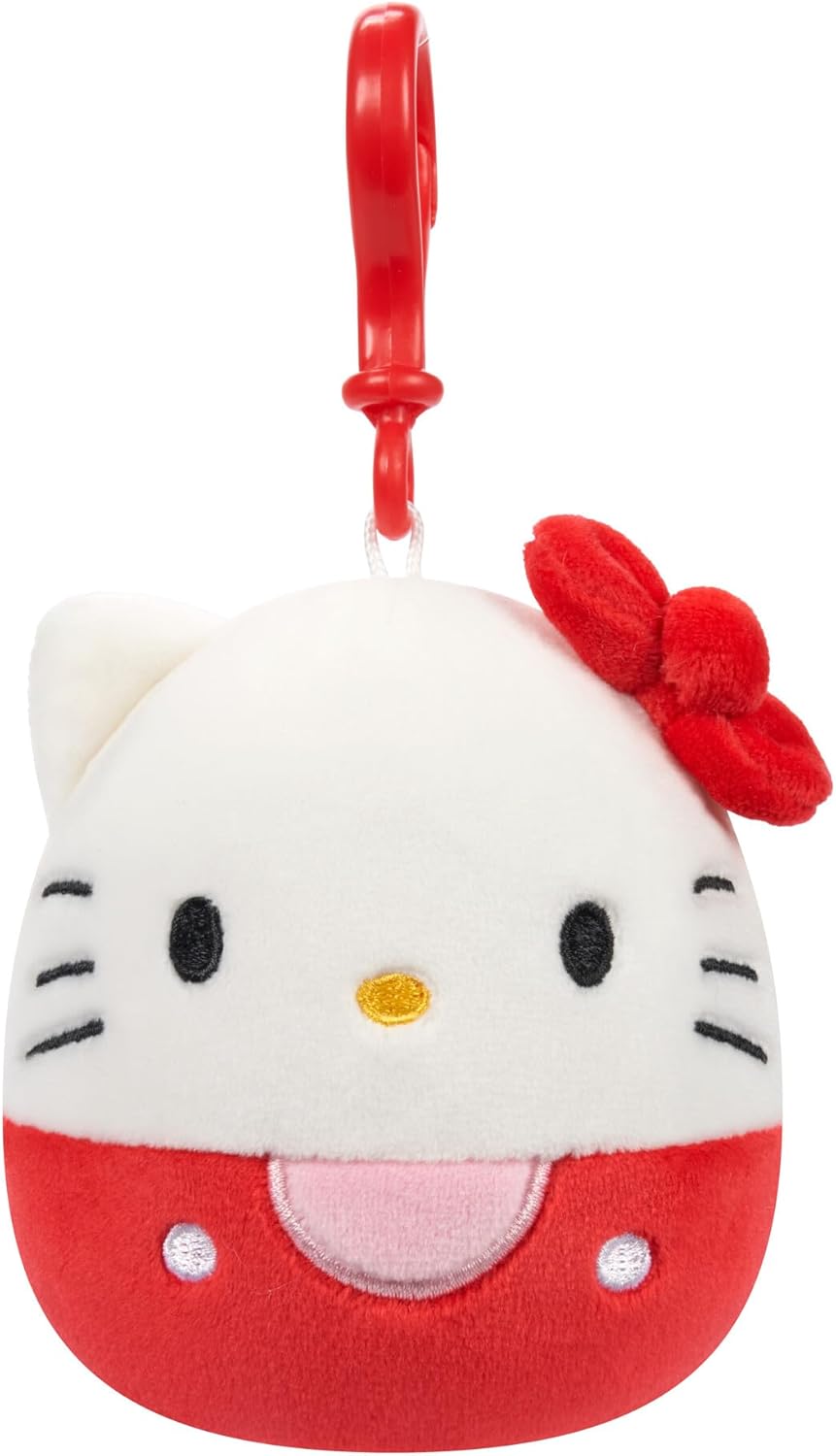 Squishmallows Hello Kitty and Friends Cinnamoroll, Hello Kitty, Kuromi und My Melody im 4er-Pack