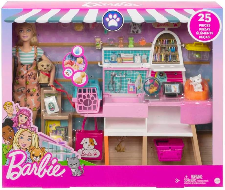 Ensemble de jeu Barbie Pet Boutique