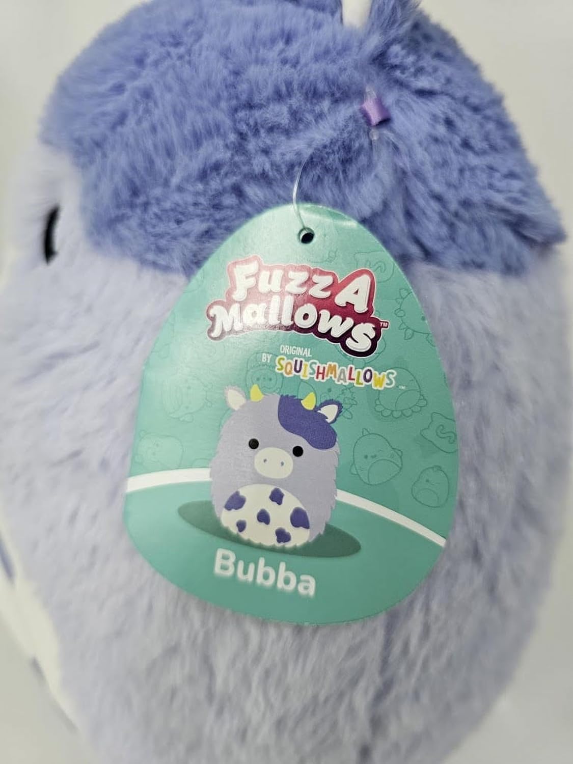 Squishmallows Fuzz-A-Mallows Bubba die Kuh