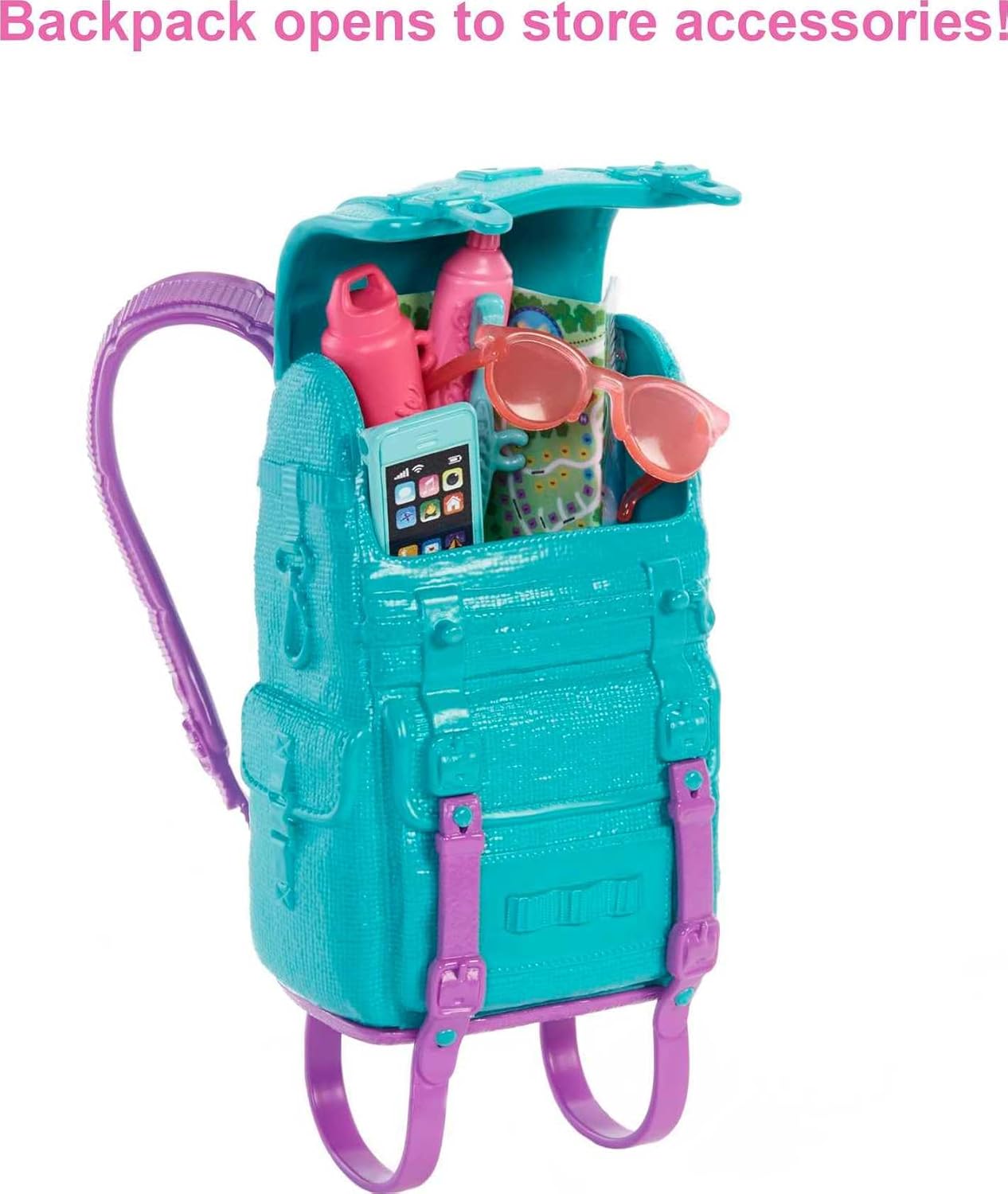 Ensemble poupée Barbie Camping et accessoires